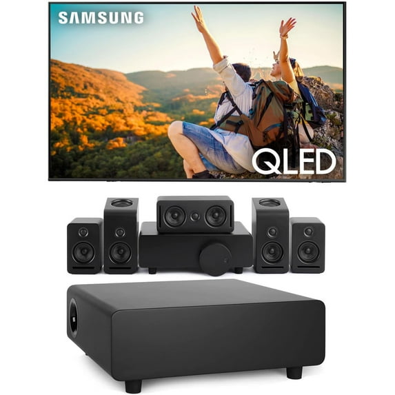 Samsung QN85QN90CAFXZA 85" Neo QLED TV with MONACO-5-1-2-SOUNDSEND Speakers and PLATIN-SUB (2023)