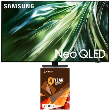 Samsung QN85QN90DAFXZA 85 Inch Neo QLED TV with 4K AI Upscaling and 4 Year Amber Protection Plan (2024)