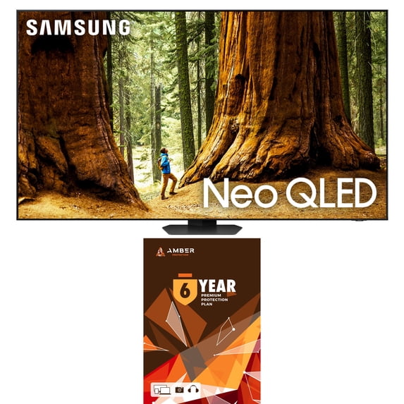 Samsung QN98QN90DAFXZA 98 Inch Neo QLED TV with 4K AI Upscaling and 6 Year Amber Protection Plan (2024)