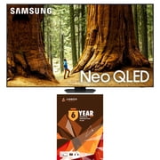 Samsung QN98QN90DAFXZA 98 Inch Neo QLED TV with 4K AI Upscaling and 6 Year Amber Protection Plan 2024