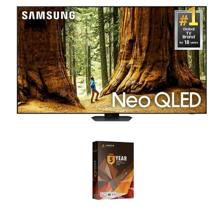 Samsung QN98QN90DAFXZA 98 Inch Neo QLED TV with 4K AI Upscaling and 5 Year Amber Protection Plan (2024)