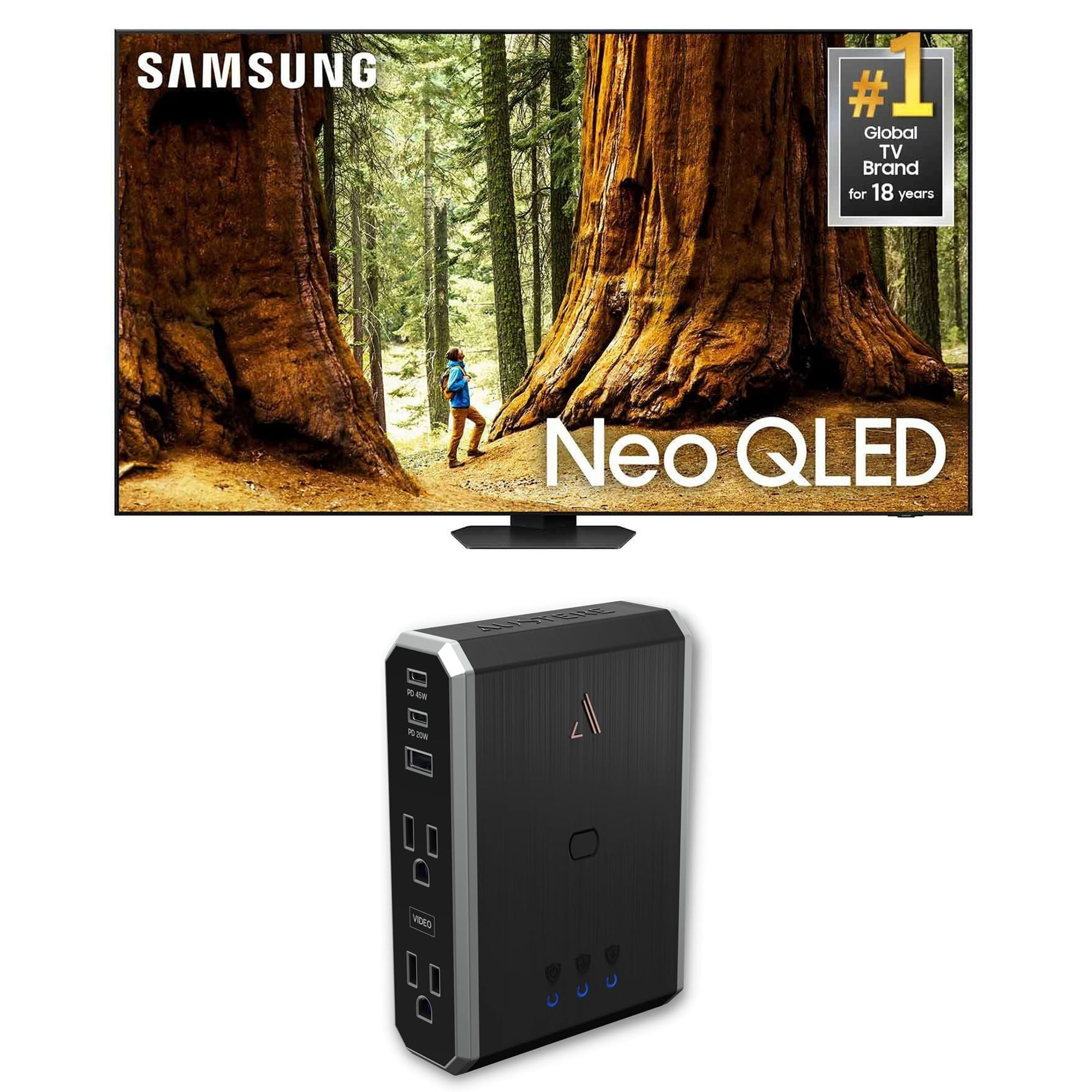 Samsung QN98QN90DAFXZA 98 Inch Neo QLED TV with 4K AI Upscaling