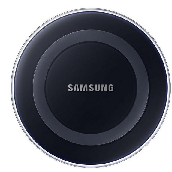 Samsung Qi Certified Wireless Charging Pad with 2A Wall Charger- Supports wireless charging on Qi compatible smartphones including the Samsung Galaxy S8, S8+, Note 8, Apple iPhone 8, and 8 Plus (US Version) - Black Sapphire