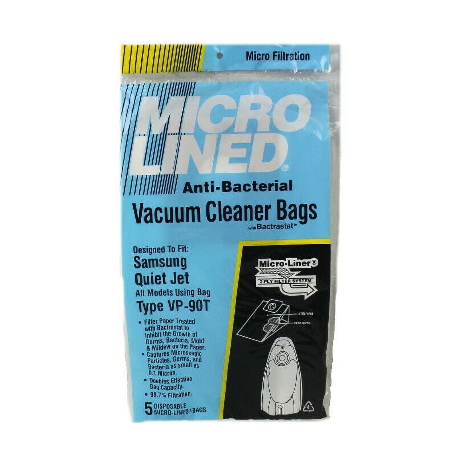 Samsung Quiet Jet VP90 Micro Allergen Vacuum Cleaner Bags by DVC Made
