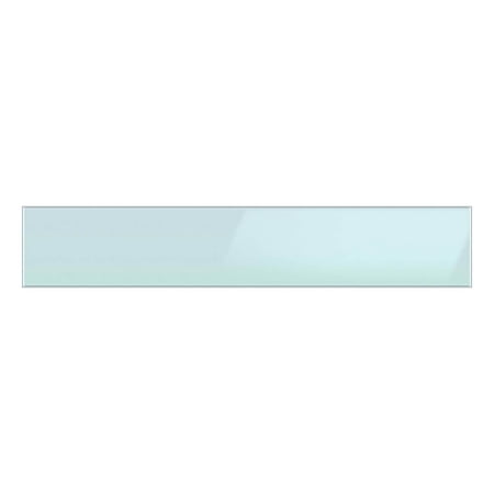Samsung - Bespoke 4-Door French Door Refrigerator Panel - Middle Panel - Morning Blue Glass