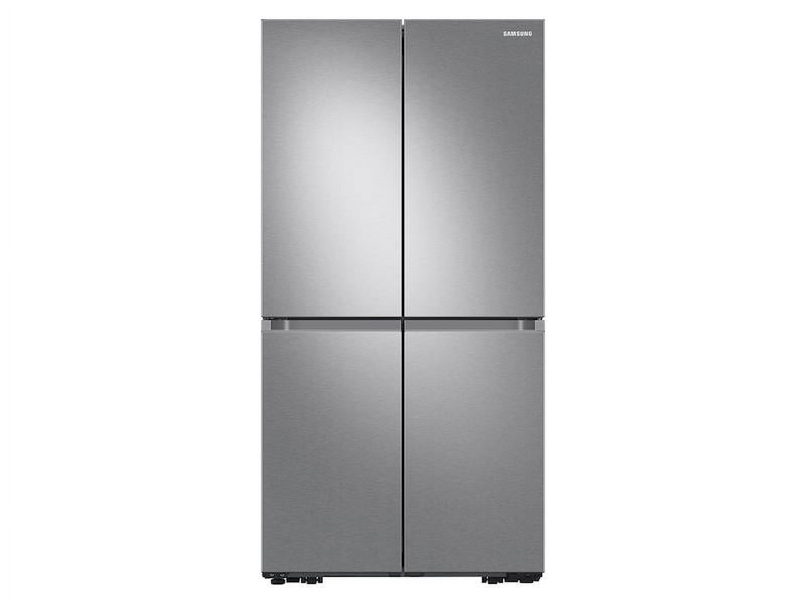 Samsung RF23A9071SR/AA 23 cu. ft. 4-Door Flex French Door Counter Depth Smart Refrigerator with Dual Ice Maker - Stainless Steel