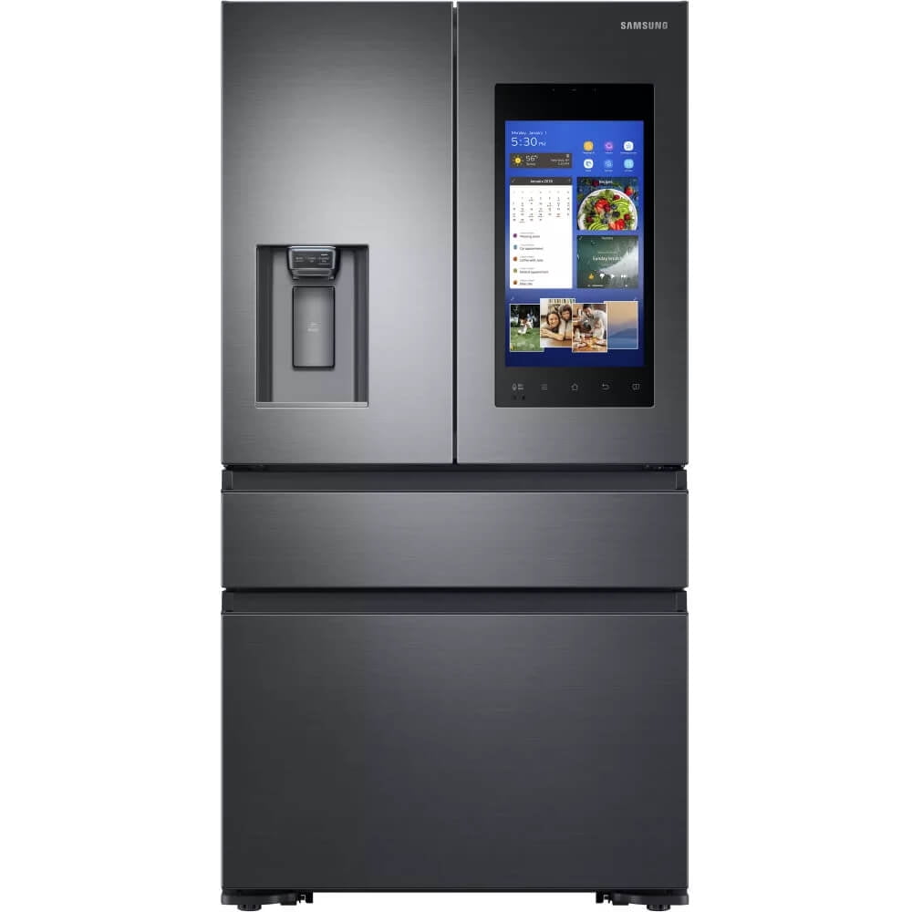 Samsung RF23M8570SG 22 Cu. Ft. Black Stainless Counter Depth French Door Refrigerator