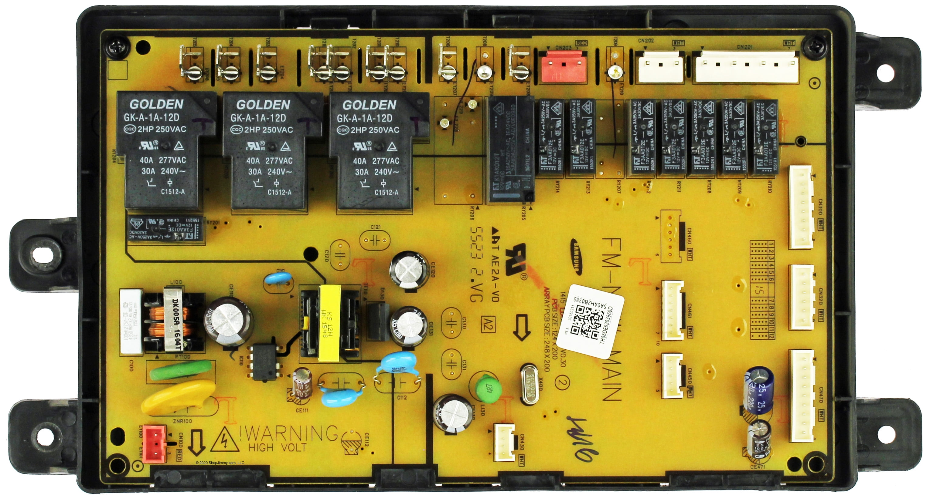 Samsung Oven Main Control Board - DE92-03960D