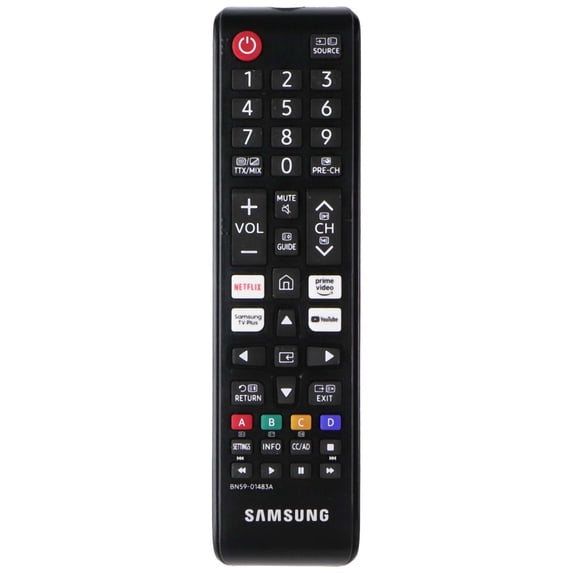 Samsung Remote Control (BN59-01483A) with Netflix/Prime Video/YouTube Hotkeys