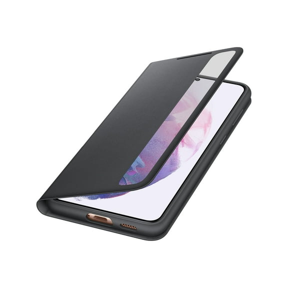 Samsung S View EF-ZG996 - Flip cover for cell phone - black - for Galaxy S21+ 5G