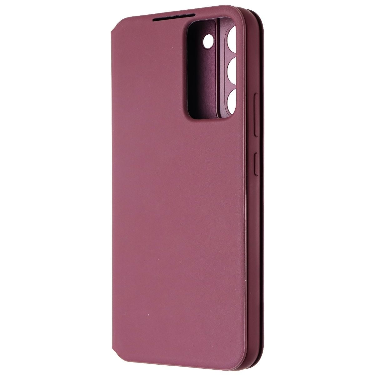 Dual Phone Case Handmade Burgundy Leather Two Samsung Cover 