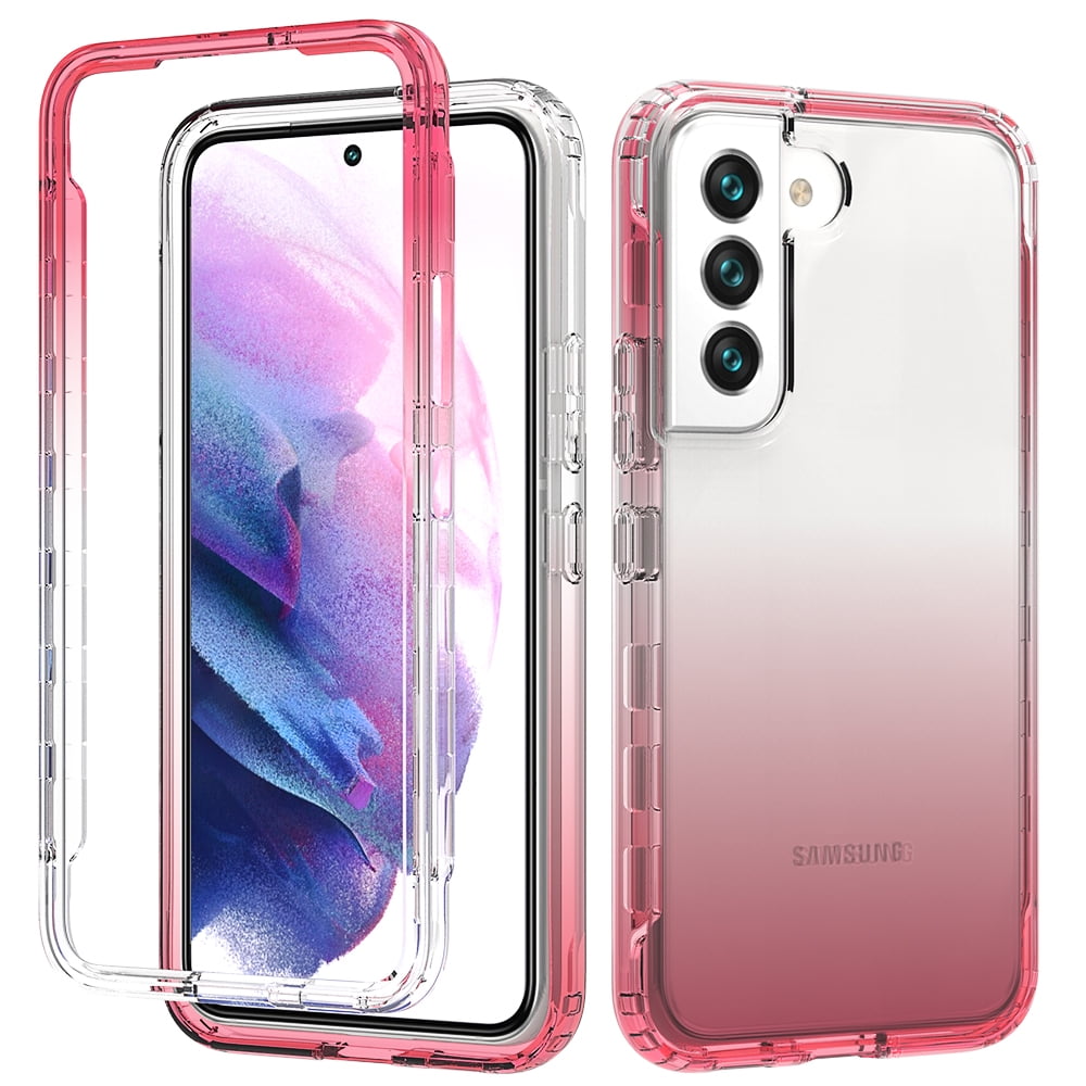 Samsung S21 FE Case 5G, Full Body Clear Bumper Protection Case [with ...