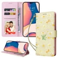 thumbnail image 1 of for Samsung S22 Ultra Wallet Case, Flower Pattern,[Stand Feature] Protective PU Leather Flip Cover with Credit Card Slot [Side Cash Pocket][Magnetic Closure] for Galaxy S22 Ultra, Flower #4, 1 of 7