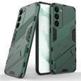 thumbnail image 1 of for Samsung S23 Case, Military Grade Hard Rugged Cover Heavy Duty Armor for Galaxy S23 6.1 inch 2023 Phone Cases with Kickstand Holder Shockproof & Support Car Magnetic Mount, Green, 1 of 6