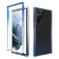 thumbnail image 1 of For Samsung S23 Ultra Case, Mantto Full Body Protective Gradient Bumper Shockproof Slim Hybrid Back Soft Silicone Rubber TPU Bumper Clear Phone Case For For Samsung Galaxy S23 Ultra - Blue, 1 of 6