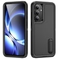 thumbnail image 1 of For Samsung S25 FE Case Military Grade Dual Layer Shockproof Phone Cover Build With Kickstand Dustproof Drop Proof Protective Case for Galaxy S25 FE 6.7"(Black), 1 of 8