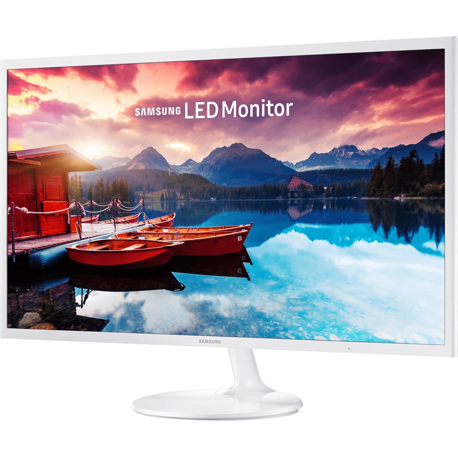 Samsung S32F351FUN 32" Class Full HD LCD Monitor, 16:9, High Glossy White - image 1 of 6