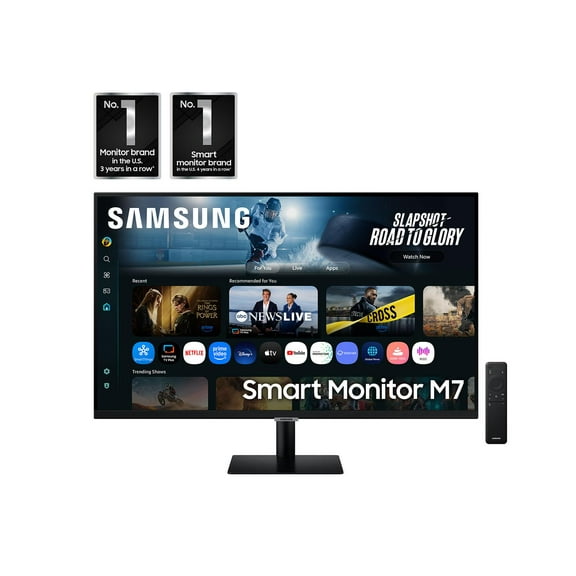 Samsung 32-in Smart Monitor M7 M70F 4K Samsung Vision AI - LS32FM702UNXZA