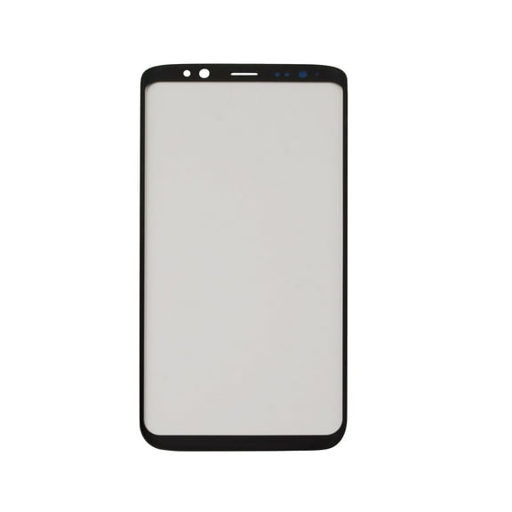 Samsung S8 Front Top Glass Replacement - Midnight Black