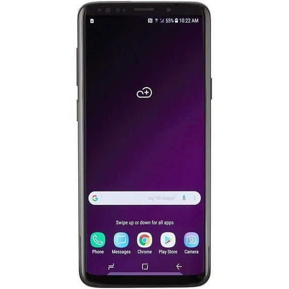 Samsung S9PG965U-64-BLK Galaxy S9 Plus 64GB Unlocked GSM 4G LTE Phone with Dual 12MP Camera - Midnight Black