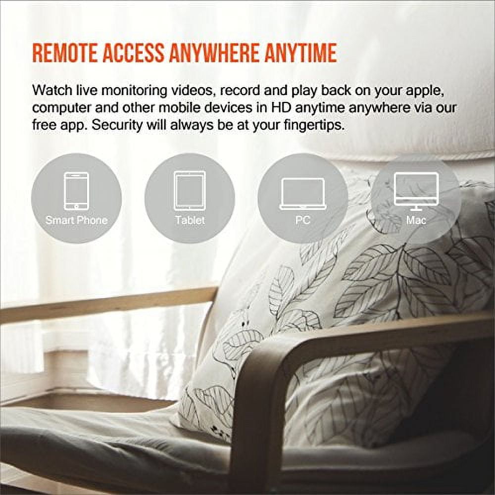 Samsung SDRB74301N 8 Channel 1080p HD 2TB Security Camera System