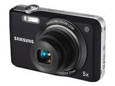 Samsung SL600 - Digital camera - compact - 12.2 MP - 5x optical zoom - flash 9.9 MB - black