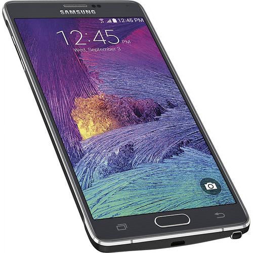 Samsung SM-N910A Galaxy Note 4 Smartphone AT&T Charcoal Black - image 1 of 5