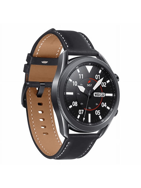 Samsung SM-R840NZKCXAR Galaxy Watch 3 45mm Smartwatch Mystic Black