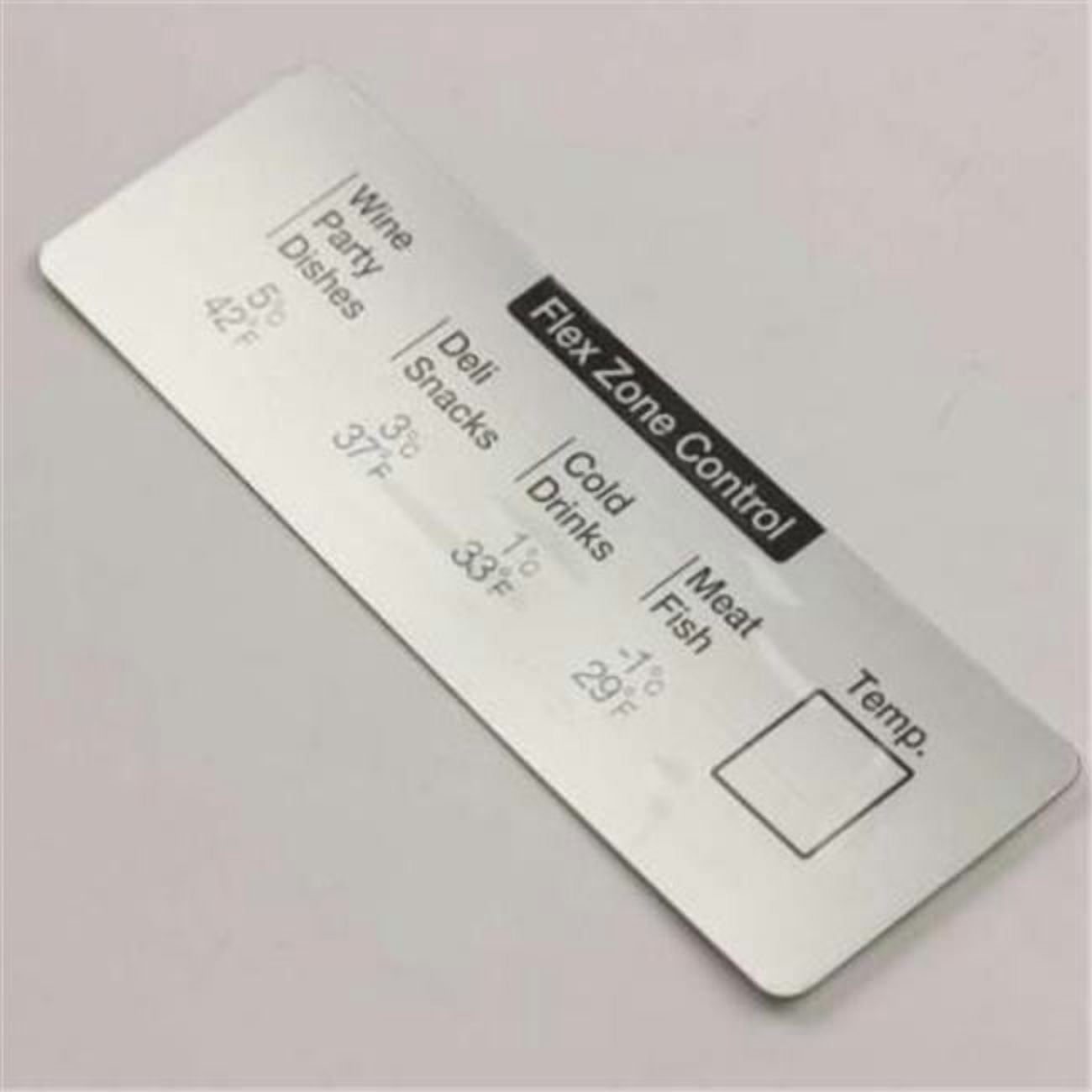 Samsung SSGDA64-04526A AW4-4D, PC Real STS304 Convertible Print Inlay for Refrigerator