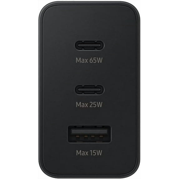 Samsung Black 65W Trio Adapter