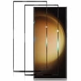 thumbnail image 1 of For Samsung Galaxy S23 FE Screen Protector Bubble Free Anti-Scratch Anti-Fingerprint 9H HD Black Tempered Glass 2x Screen Protector, 1 of 5