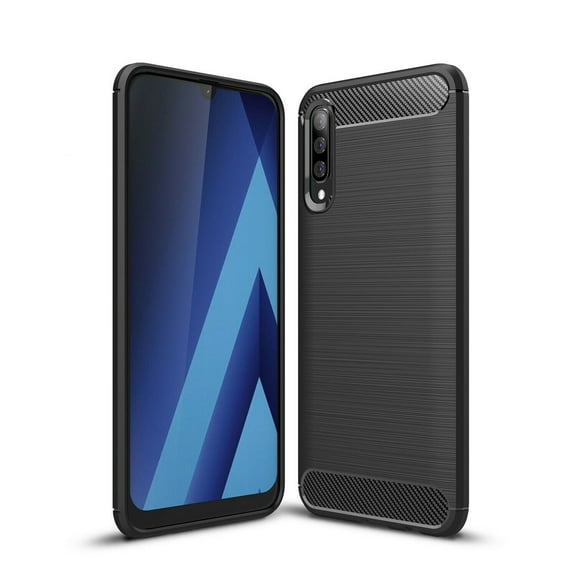 Samsung Shockproof Back Cover Cell Phone Case for Samsung Galaxy A50, Black