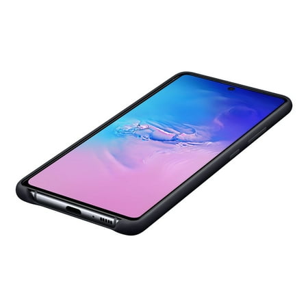 Samsung - Silicone Cover Case for Galaxy S10 Lite - Black