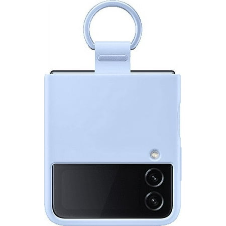 Samsung Silicone Ring Case For Samsung Galaxy Z Flip4 - Arctic Blue