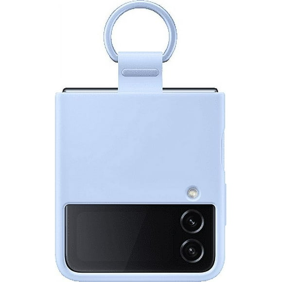 Samsung Silicone Ring Case For Samsung Galaxy Z Flip4 - Arctic Blue