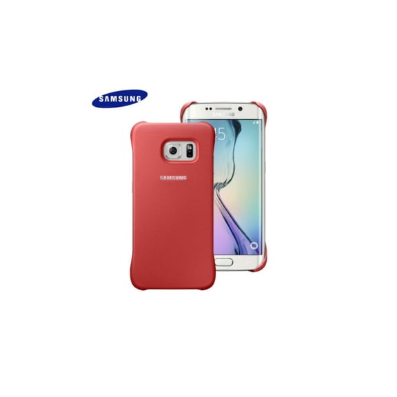 Samsung Galaxy S6 Edge Protective Cover I Color: Coral (Red)