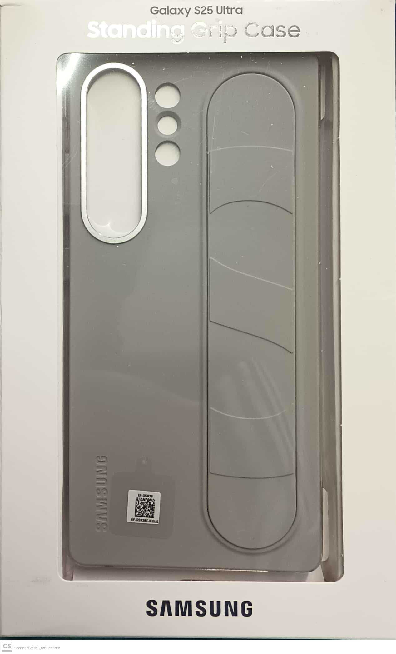 Samsung Standing Grip Case For Samsung Galaxy S25 Ultra-Gray
