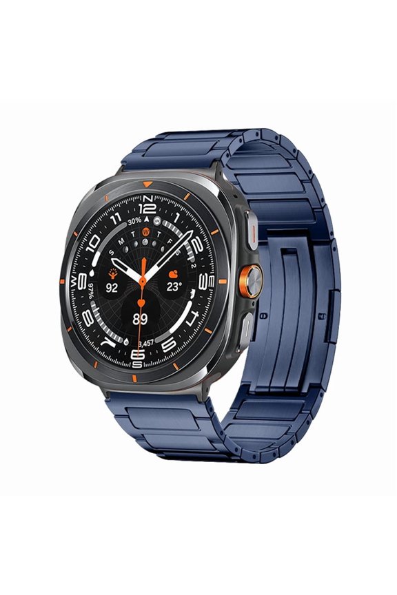 Samsung Strap for Galaxy Watch Ultra Strap Pure Titanium Convex Head I-shape Thin Metal Strap