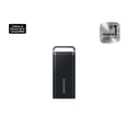 thumbnail image 1 of Samsung T5 EVO Portable SSD 2TB Black, Up-to 460MB/s, USB 3.2 Gen 1 (MU-PH2T0S/AM), 1 of 12