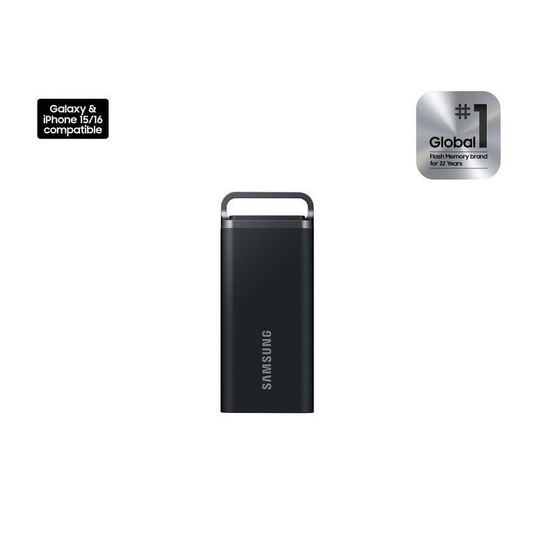 Samsung T5 EVO Portable SSD 2TB Black, Up-to 460MB/s, USB 3.2 Gen