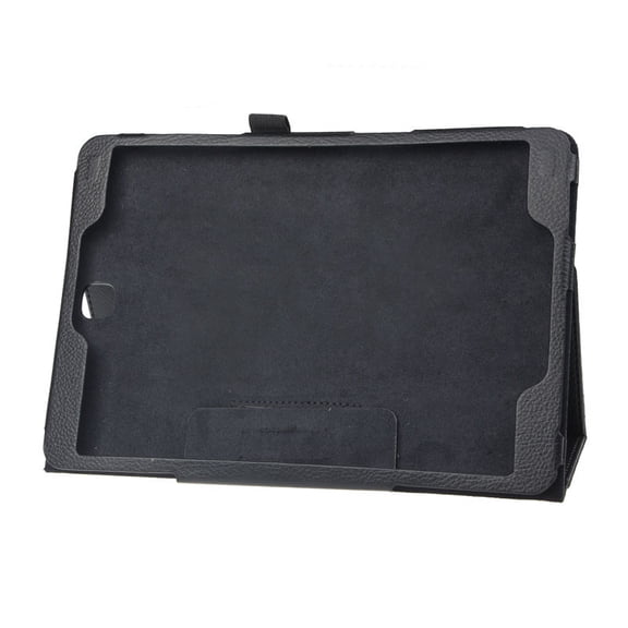 Samsung T550 Tablet Case - Ultra-thin, high-quality synthetic leather case for the Samsung Tab A 9.7-inch tablet (SM-T550, SM-P550) (Black)
