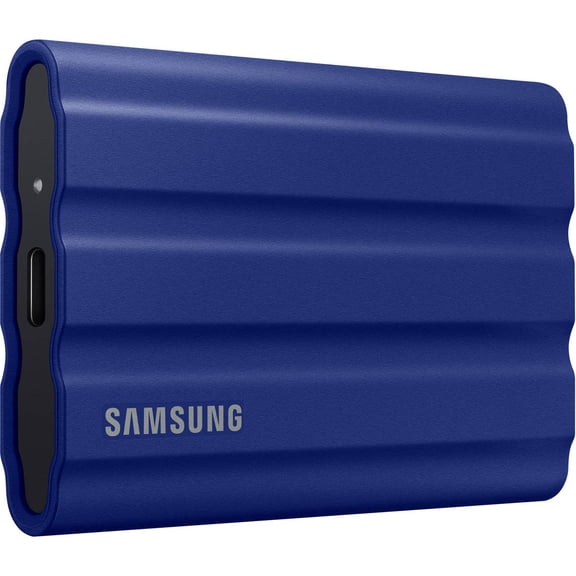 Samsung T7 Shield 2TB USB 3.2 Gen 2 Type-C Portable External SSD, Blue