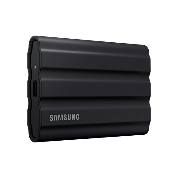 Samsung T7 Shield MU-PE2T0S - SSD - encrypted - 2 TB - external (portable) - USB 3.2 Gen 2 (USB-C connector) - 256-bit AES - black