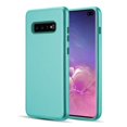 thumbnail image 1 of Samsung TCASAMS10L-DMX-TLTL The Dual Max Series 2 Tone TPU PC Cover Hybrid Protection Case for Galaxy S10 Plus&#44; Teal, 1 of 8