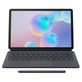 thumbnail image 1 of Samsung Tab S6 10.5" (T860) Bookcover Keyboard Gray-EF-DT860UJEGUJ, 1 of 4