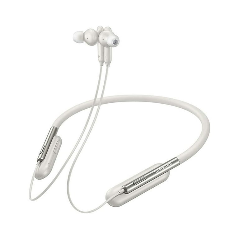 Samsung U Flex Bluetooth Wireless In ear Flexible Headphones with Microphone US Version with Warranty White Walmart
