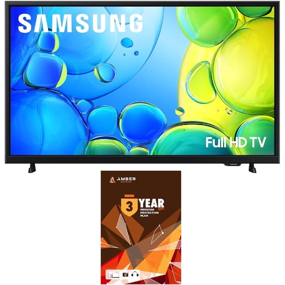 Samsung UN32F6000FFXZA 32 Inch FHD Smart TV with Mega Contrast with a 3 Year Amber Protection Plan (2025)