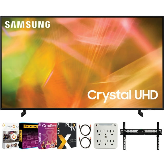 Samsung UN50AU8000FXZA 50 Inch UHD 4K Crystal UHD Smart LED TV 2021