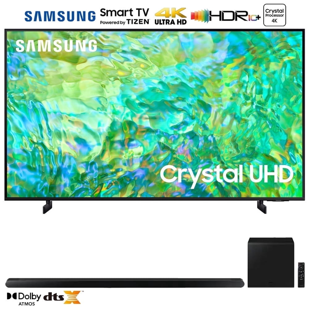 Samsung UN85CU8000 85 inch Crystal UHD 4K Smart TV (2023 Model) Bundle ...