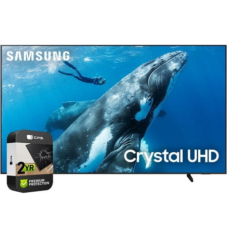 Samsung UN98DU9000FXZA 98 Inch Class DU9000 Crystal UHD LED 4K Smart TV Graphite Black 2024 Bundle with 2 YR CPS Enhanced Protection Pack